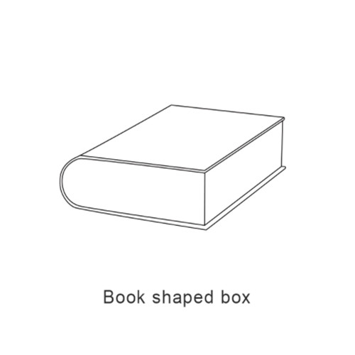 Book shaped box